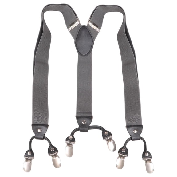 YIGSECU Fashion Classical Suspenders Woven Chain for Men and Women Suit Accessories