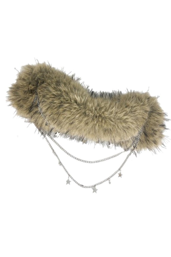 Fashionable Hot Low Waist Accessory Gothic Waist Chain Belt with Rivet/Star Charm for Casual Outfits and Parties