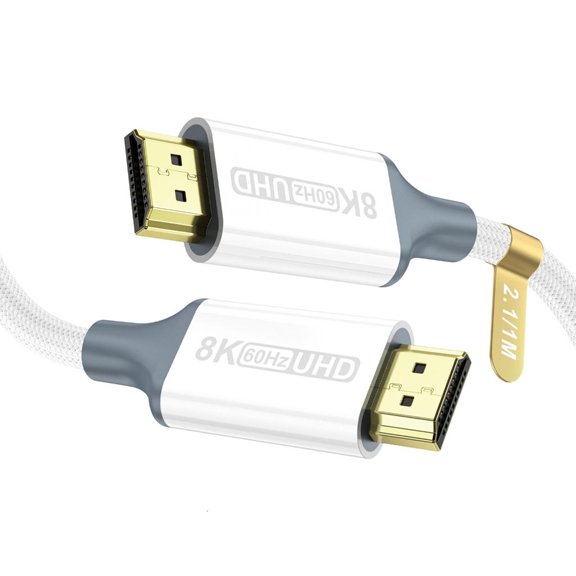 YIGSECU Fast Speed 2.1 Cable Cord 8K 60Hz Gold Plated Connector For Player And Projectors