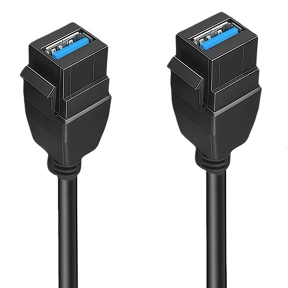 YIGSECU Fast Speed USB3.0 to USB3.0 Female to Female Power Data Extension Cable Computer Adapter Cable For PC Case