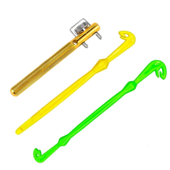YIGSECU Fishing Knot Ties Fishing Hook Ties Easy Hooks Knot Tying Tools for Fly Fishing