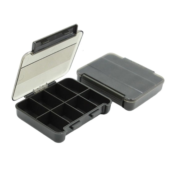 YIGSECU Fishing Tackle Storage Box Clear Lid Case Tackle Box Universal Multi Compartment