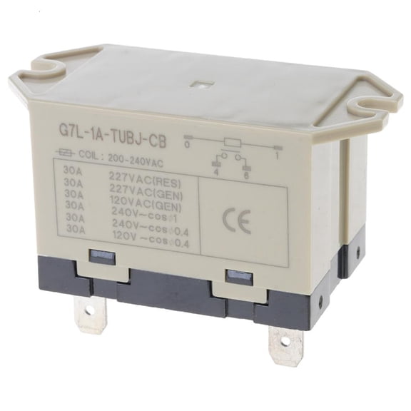YIGSECU Flame Resistant Relays with Quick connection Terminals Electrical Relays Tool for Easy Installation for HVAC & Industrial Use