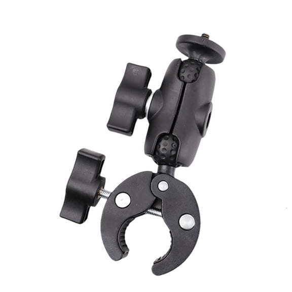 YIGSECU Flexible Double Head Action Camera Holder for Bicycles Anti Vibrations Technology Quick Release and Wide Device Fit