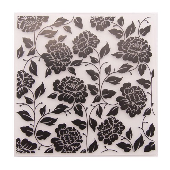 YIGSECU Flowers Embossing Folder Template Scrapbooking Photo Album Card Paper DIY Mold