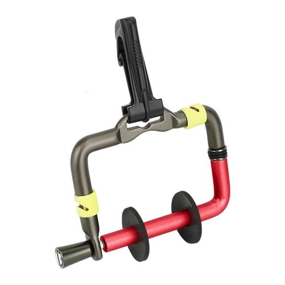 YIGSECU Fly Fishing Line Holder Cutting Grooves Line Spool With Glowing Rubber Sleeve For Night Fishing And Tippet Management