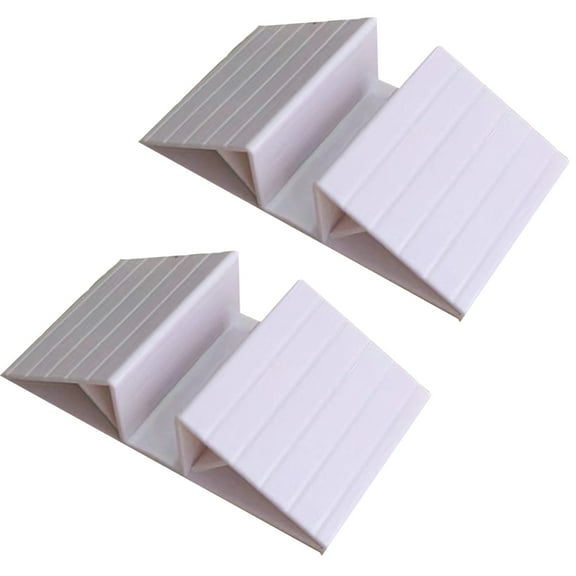 YIGSECU Freestanding Dog Gate Fence Panel Pet Gate Fence Feet Dog Gate Stable Stand Triangular Isolation Fence Stand