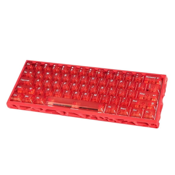 YIGSECU Gaming Keyboard Full Aluminum Hollow Frame Switches Programmable Color Backlit Corded Connection