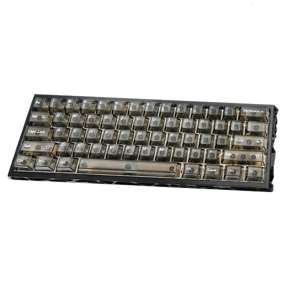 YIGSECU Gaming Keyboard Full Aluminum Hollow Frame Switches Programmable Color Backlit Corded Connection