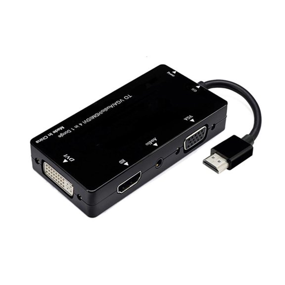 YIGSECU HDMIcompatible Multi Interfaces Video Converters With Sound Supports Extension