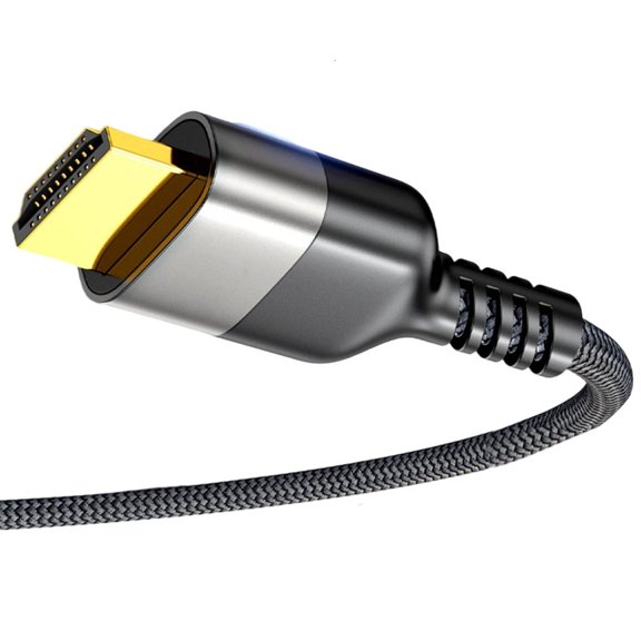 YIGSECU HDTV 2.1 Cable 8K@60Hz 4K@240Hz 144Hz Male Video Display Cable for HDTV Laptop Projectors Computer Gaming Consoles