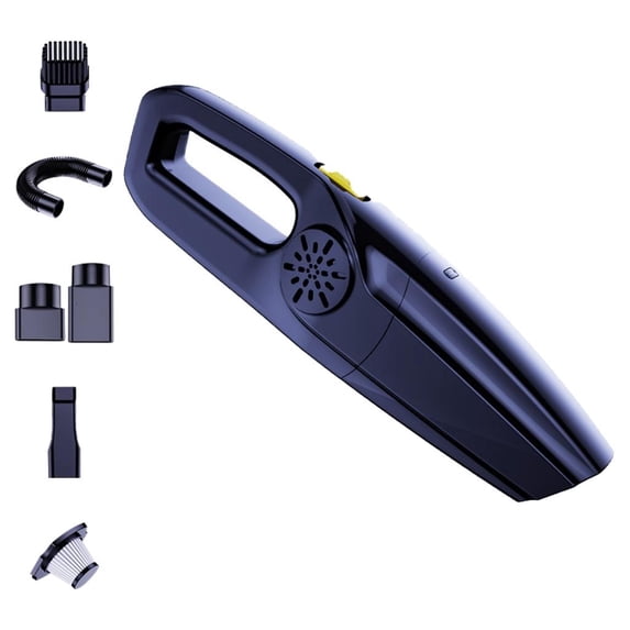 YIGSECU Handheld Vacuum With Strong Suction Blowing Fan For Car Interiors And Small Spaces, Easy To Store Multiple Use
