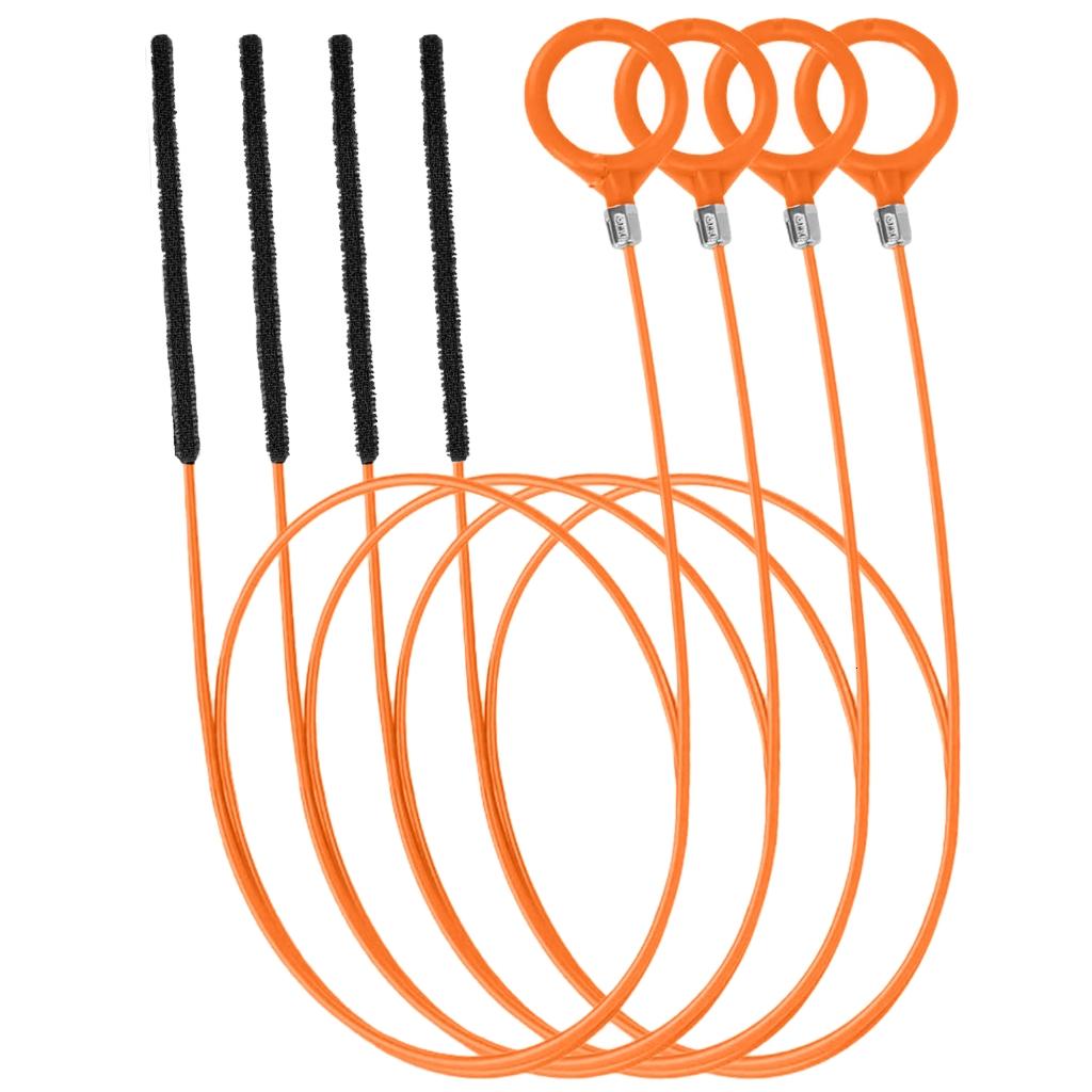 YIGSECU Heavy Duty Drain Cleaner Spirals 4Pack Flexible Clog Removal ...