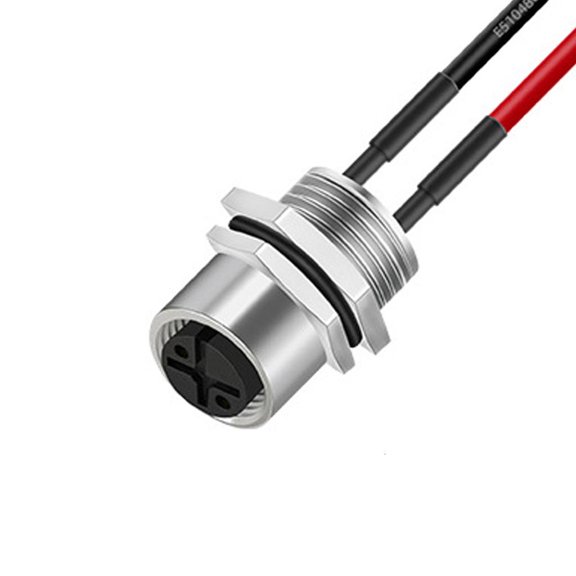 YIGSECU Heavy Duty Flanges Mount Connectors Cable Male Female Brasses Construction For Mechanical Equipment Connectivities