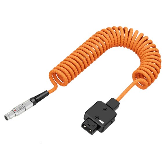 YIGSECU High 60cm D-Tap to 2Pin Power Cable with Reverse Design Suitable for Cinemas Camera and Monitors