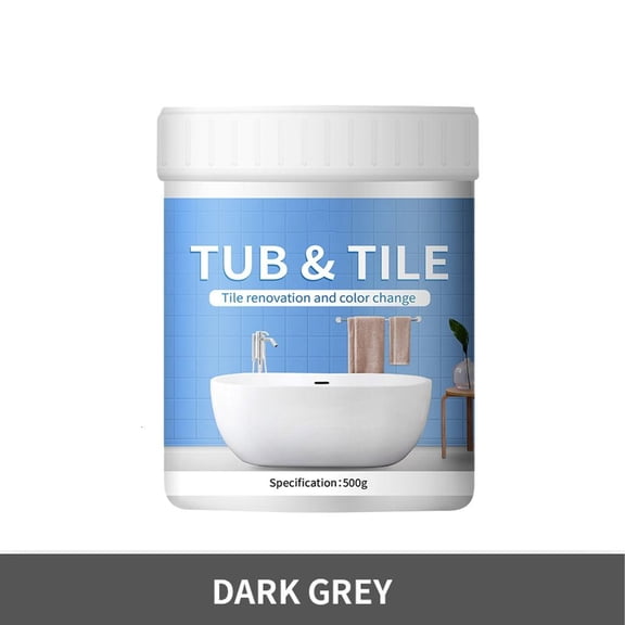 YIGSECU High Adhesion Strong Tile Paint Water Resistant Long Service Finish Tile Refinish Paint for Wet Bathroom Kitchen Areas