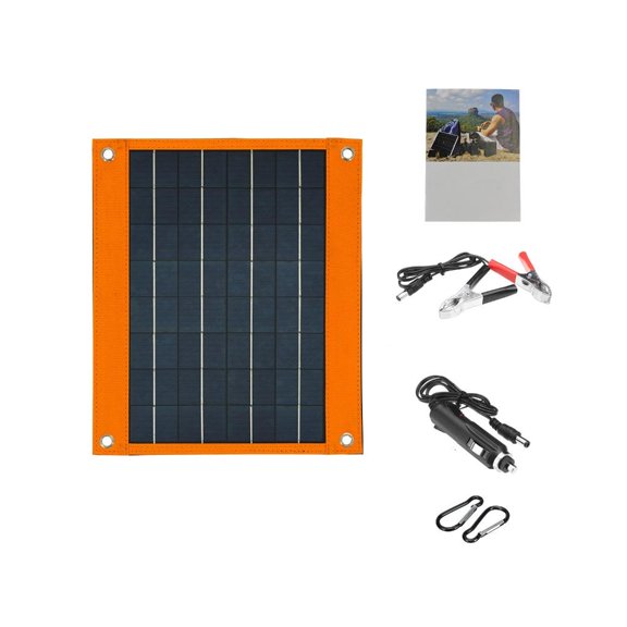 YIGSECU High Efficiency 16W Solar Panel Chargers 18V Output Solar PowerBank For Backpacking Travel Emergencies Power Supply