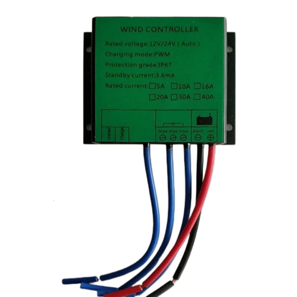 YIGSECU IP67 Waterproof Low Voltage Controller Regulator with LED Indicators Wind Turbines Generator Controller Easy to Use