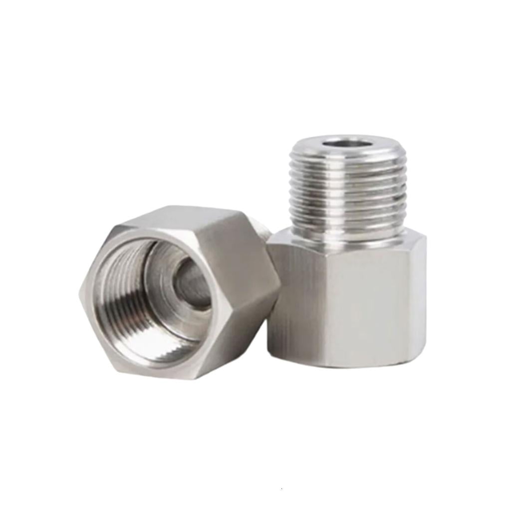 YIGSECU Industrial Strength Steel NPT Threaded Adapters 3/8 Inch to 1/4 ...