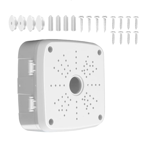 YIGSECU Junction Box Mount Camera Bracket Enclosure Housing For Hoisting Security Systems Cable Concealment