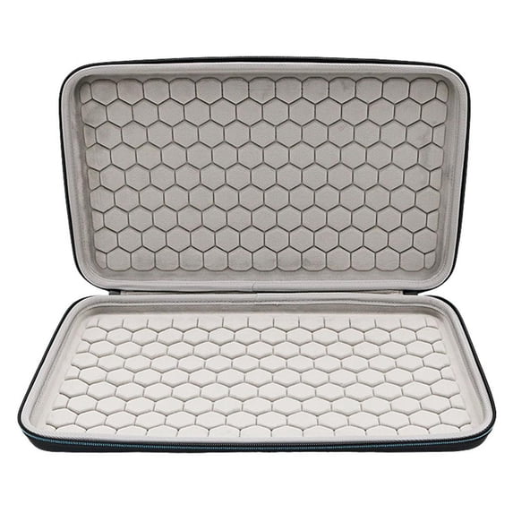 YIGSECU Keyboard Carrying Case Hard Shell Travel Carrying Keyboard Case for Ergonomic Keyboard