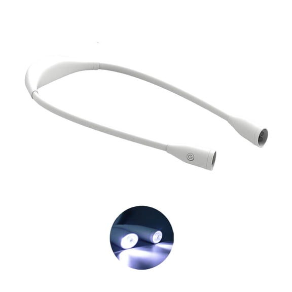 YIGSECU LED Reading Light for Neck Use with Protective Eyesight Rechargeable Portable