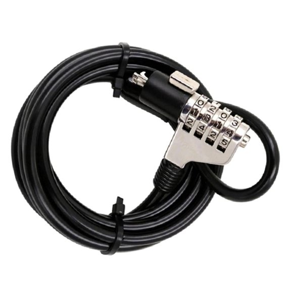 YIGSECU Laptop Cable Security Cable 4 Digit Password Combination Computer for PC Desktop Notebook Accessories