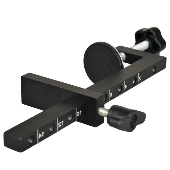 YIGSECU Lengthened Widen C Clamp Cabinet Tool Mounting Clip Table Clamp Drawer Front Installation Clamp Woodworking Tool