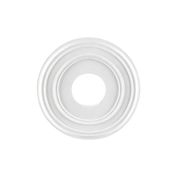 YIGSECU Light Weight PU Ceiling Medallions Ceiling Fan Light Fixtures Covers Plate Round Ceiling Medallions Easy To Install