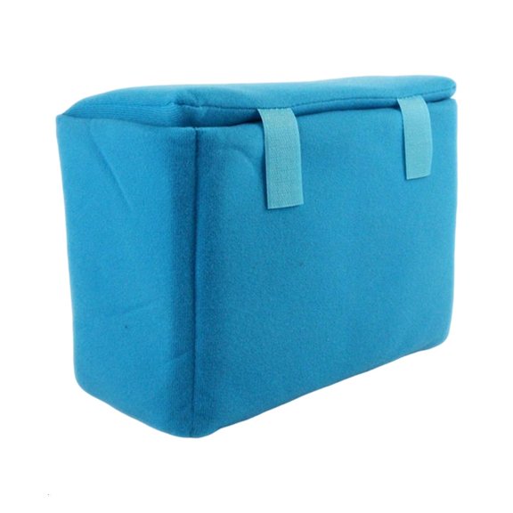 YIGSECU Lightweight DSLR Camera Insert Bag Partition Padded Bag Shockproof Protective Camera Lens Case Soft