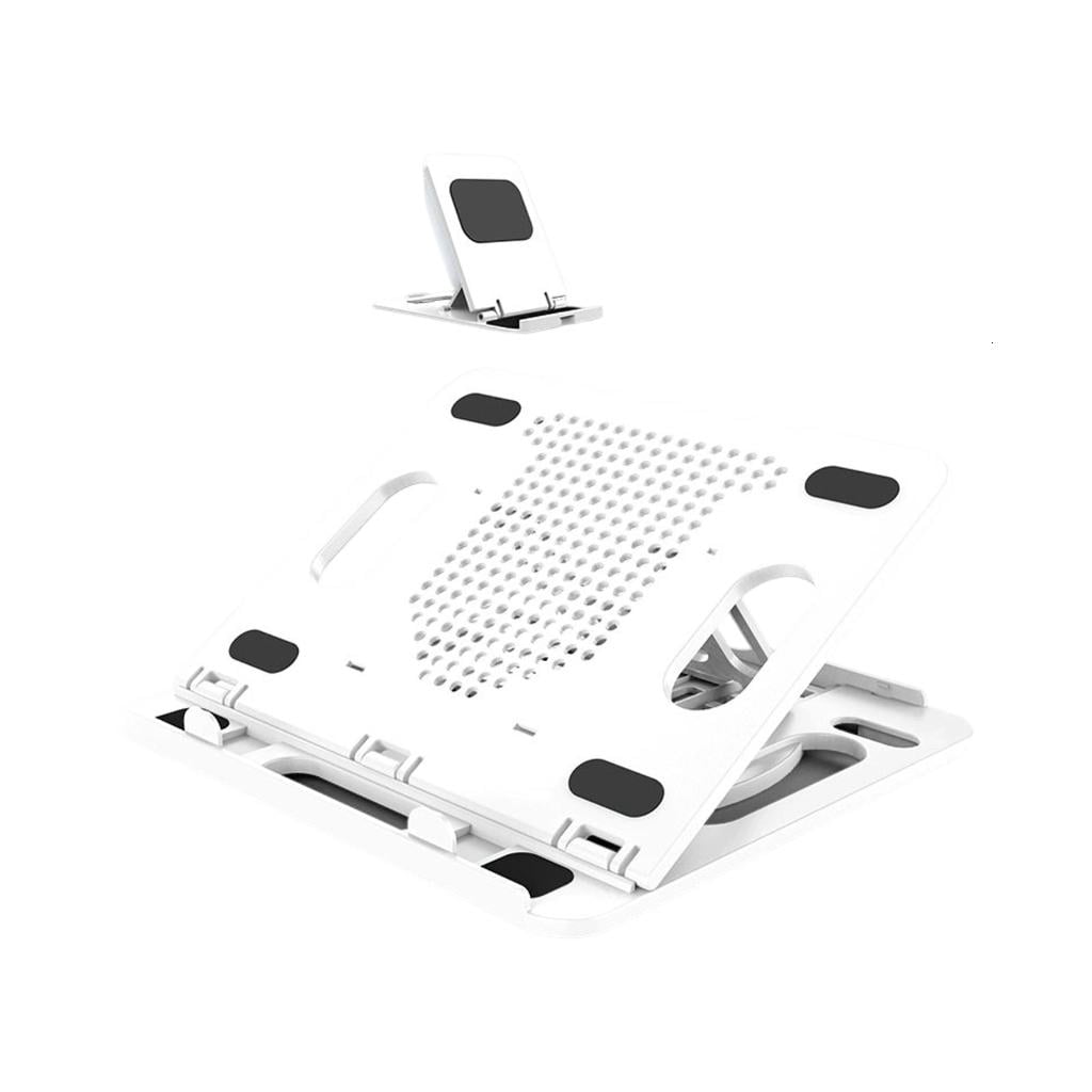 YIGSECU Lightweight Ergonomic Laptop Stand Adjustables Height Aluminum Notebook Riserly for Desk Workspaces