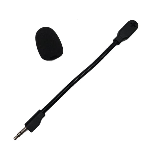 YIGSECU Lightweight Microphone Gamings Headsets Game Mic 3.5mm Plugs Bendable Microphone