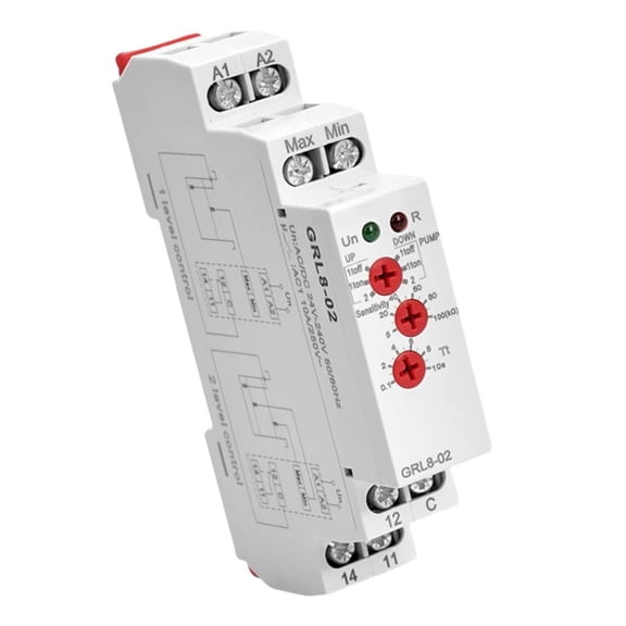 YIGSECU Liquid Time Control Relays Electronic Liquid Level Controller Water Pump Switches