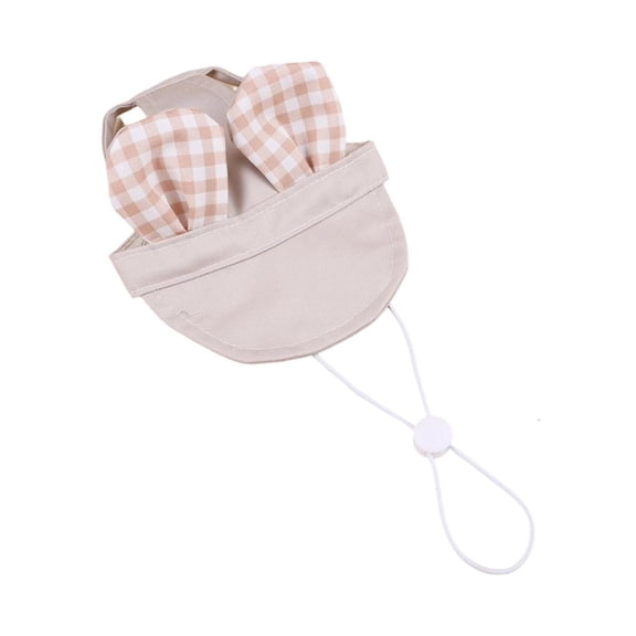 YIGSECU Lovely Pet Sun Hat Protective Summer Hat Adjustment Polyester Fabric For Dogs Kitten Outdoor Activities Dog Sunscreen