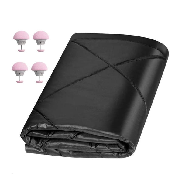 YIGSECU Magnetic Fireplaces Draft Stopper Indoor Chimney Insulation Screen Guard