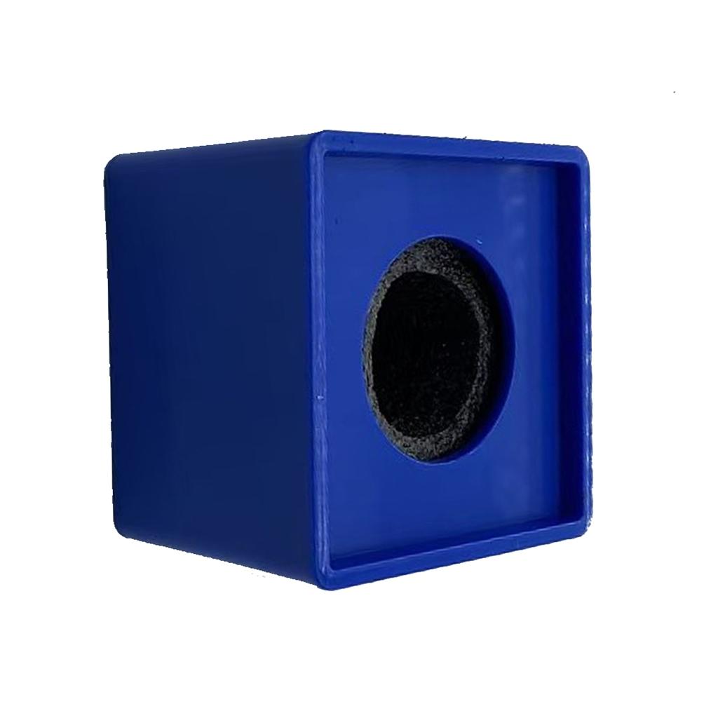 Studio Mic Square YIGSECU Mic Flag Stand Station Square Intervieing Microphone Base ...