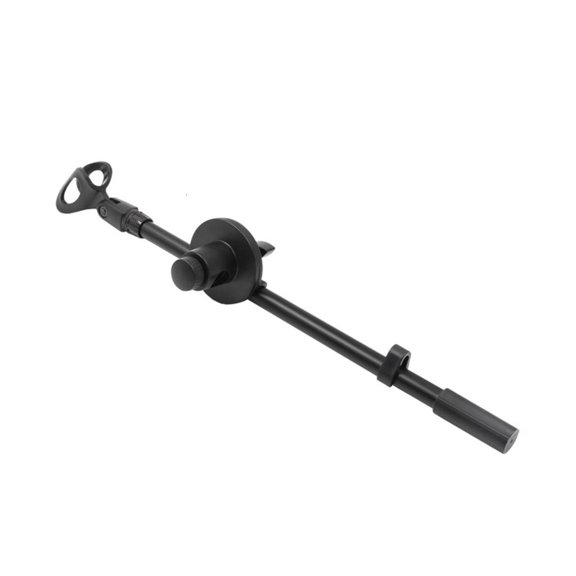 YIGSECU Microphone Boom Arm Stand Clamp 360 Degree Rotatable Tripod Mic Rod Built-in Cable Organization for Live Application