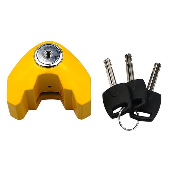 YIGSECU Mini Bicycle Disc Brake Lock Wheel Security Lock with Sturdy Frame Keys for Bike