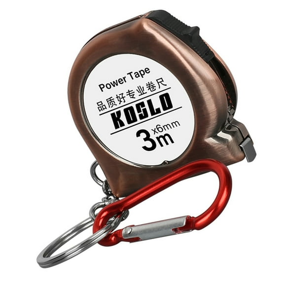YIGSECU Miniature 3Meter Steel Tape Measure ABS Shell With Hook For Home Camping