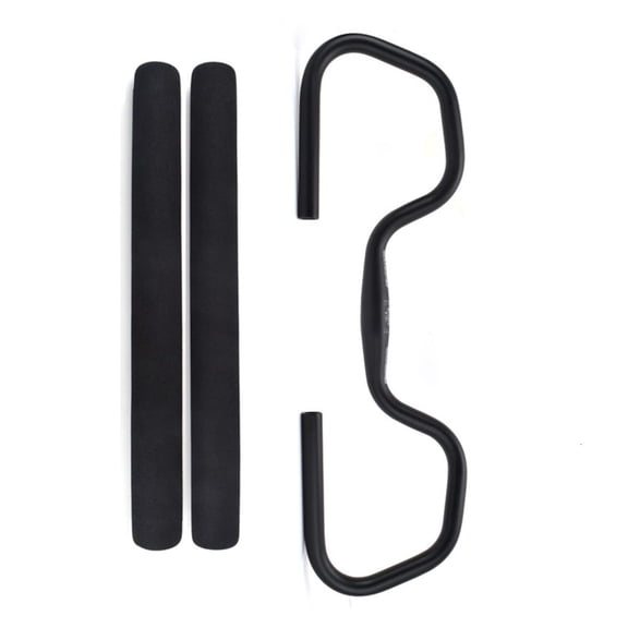 YIGSECU Mountain Bike Risers Bar Bike Aluminum Alloy Mountain Bike Butterfly Handlebars