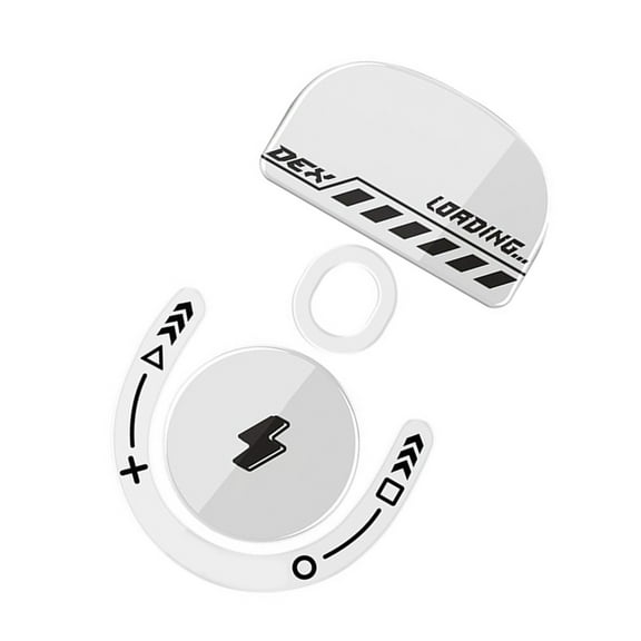 YIGSECU Mouse Skates Feet Rounded Edges Glass Mouse Feet For GPW4 GPROX SUPERLIGHT 2 Mouse Glides Gaming Mouse Feet