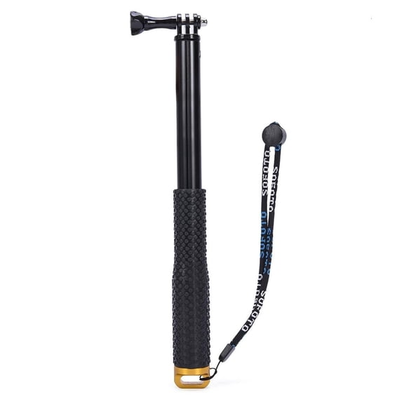 YIGSECU Multiple Purpose Action Camera Selfie Stick, Extends to 19 Inches for Capturing Wide Angled Photos and Videos