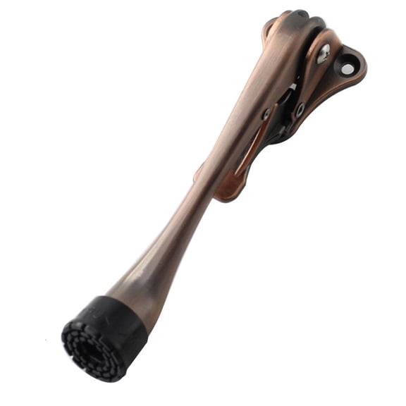 YIGSECU One-touch Flip Door Holder Mute Buffer Foot Operated Kickdown Door Stop Home Anti-collision Door Mounted Stopper