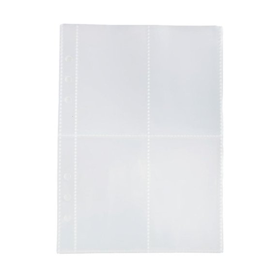 YIGSECU Page Protectors Clear Photo Albums Refills Page Photo Pocket Posts Cards Sleeves