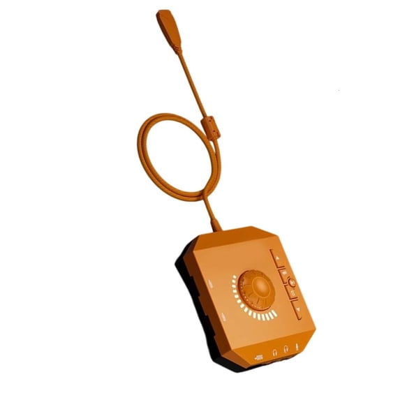 YIGSECU Plugs And Play External Sound Card USB Sound Converters with 3.5mm & USB Interfaces For Desktop Laptop