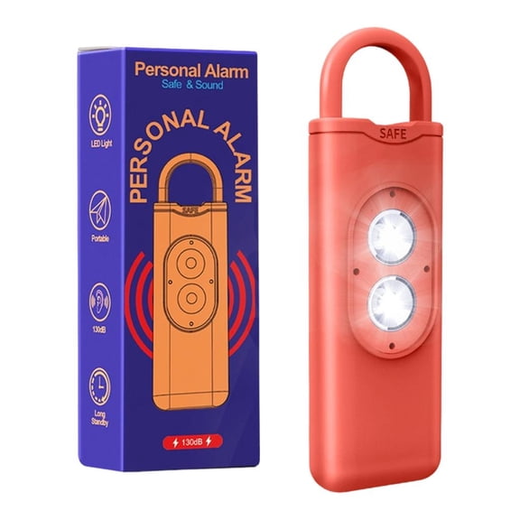 YIGSECU Pocket Size Security Alarm Loud Alerts Rechargeable LED For Night Commute