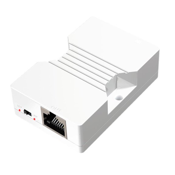 YIGSECU Port Poe Extender Ieee802.3 / 3x Standard Port Transmission Extender Single Extend 250m for