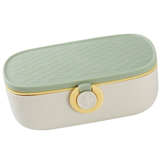 YIGSECU Portable Craft Storage Solution 20 Compartment Needlework Box With PP Lid