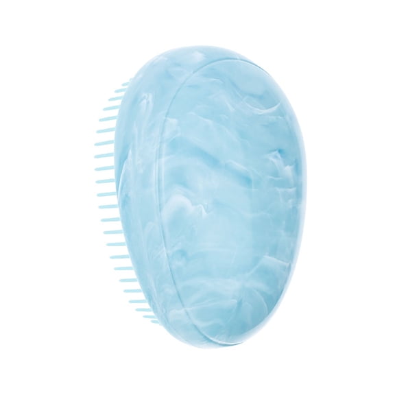 YIGSECU Portable Detangler Brush for Curly,Straight,Wet & Dry Hair None Detangling Brush Flexible Bristles Easy to Hold