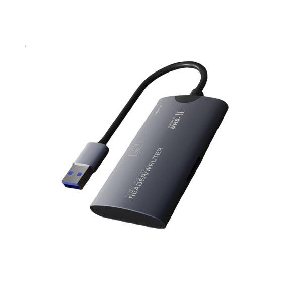 YIGSECU Portable Double Interfaces Card Reader USB C to TFs with OTGs Functionality USB A Compatibility 480Mbps Speed Automatic